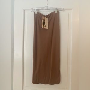 Naked Wardrobe Midi Skirt